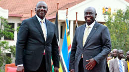 File image of President Ruto and Rigathi Gachagua
